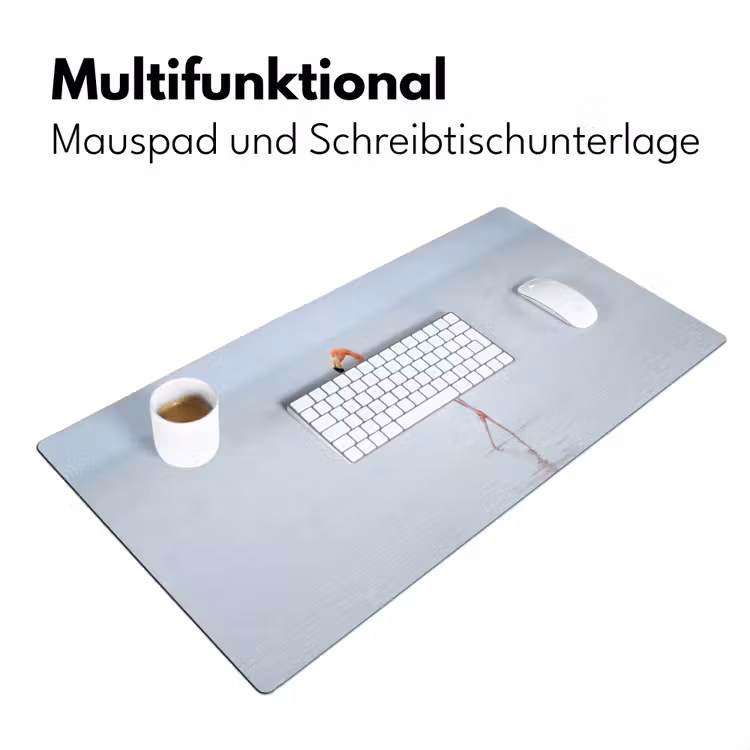 Flamingo - Zee - Roze Muismat XXL klein -ysfeer4_duits