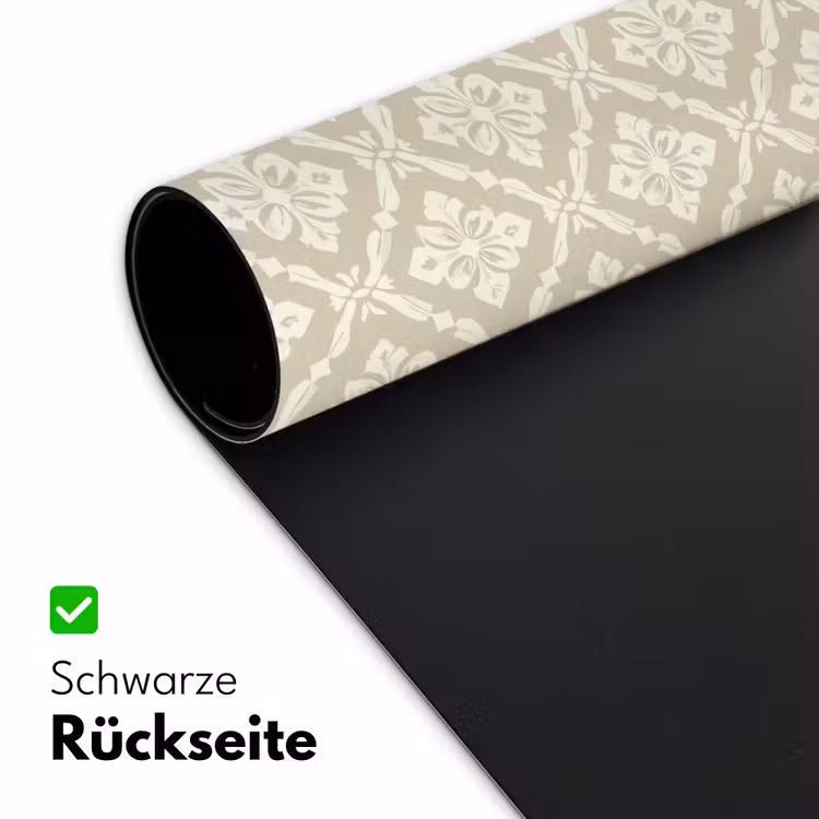 Floraal - Ornament - Beige Muismat XXL klein 681 -ysfeer2_duits