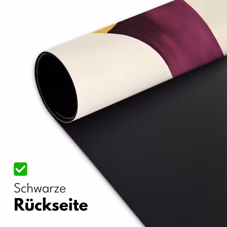 Vormen - Abstract - Kleurrijk Muismat XXL klein -ysfeer2_duits