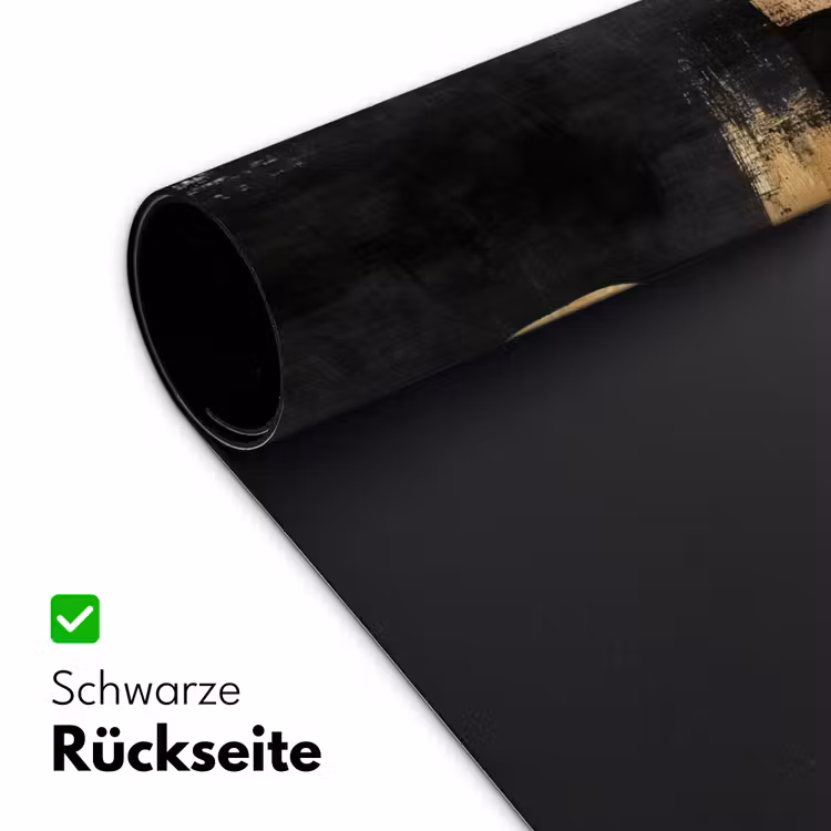 Vormen - Penseelstreken - Abstract - Goud Muismat XXL klein -ysfeer2_duits