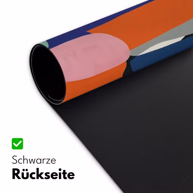 Vormen - Ritmisch - Kleuren - Abstract Muismat XXL klein -ysfeer2_duits