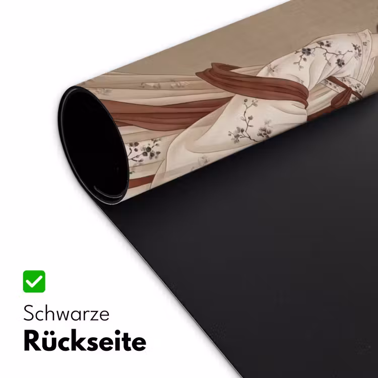 Vrouw - Azië - Kunst - Beige Muismat XXL klein -ysfeer2_duits