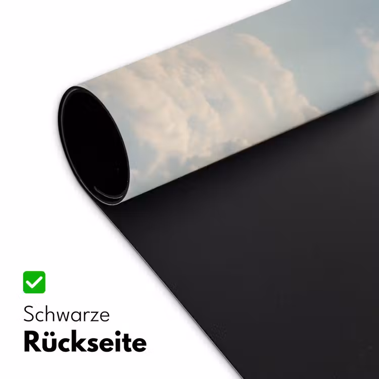 Schreibtischunterlage - Frauen – Tauchhaltung – Wolken - Vrouwen - Duikhouding - Wolken Muismat XXL klein