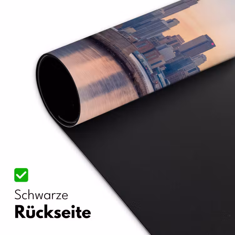 Vrijheidsbeeld - New York - Zonsopgang - Stad - Architectuur Muismat XXL klein -ysfeer2_duits