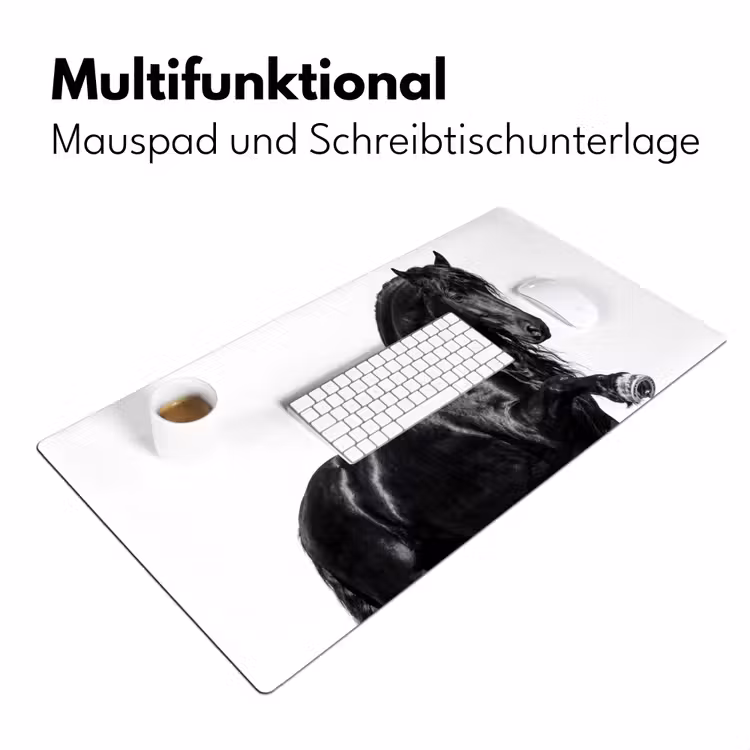 Fries - Hengst - Modern Muismat XXL klein -ysfeer4_duits
