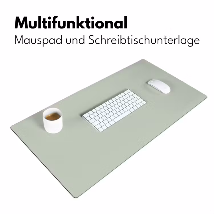 Frosted - Mint - Groen Muismat XXL klein 681 -ysfeer4_duits