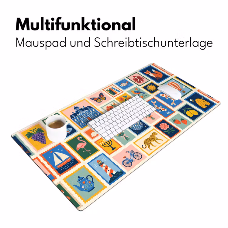 Gebouw - Koepel - Architectuur - Klassiek - Grijs Muismat XXL klein -ysfeer4_duits