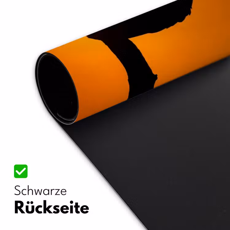 Gier - Tak - Zon - Oranje Muismat XXL klein -ysfeer2_duits