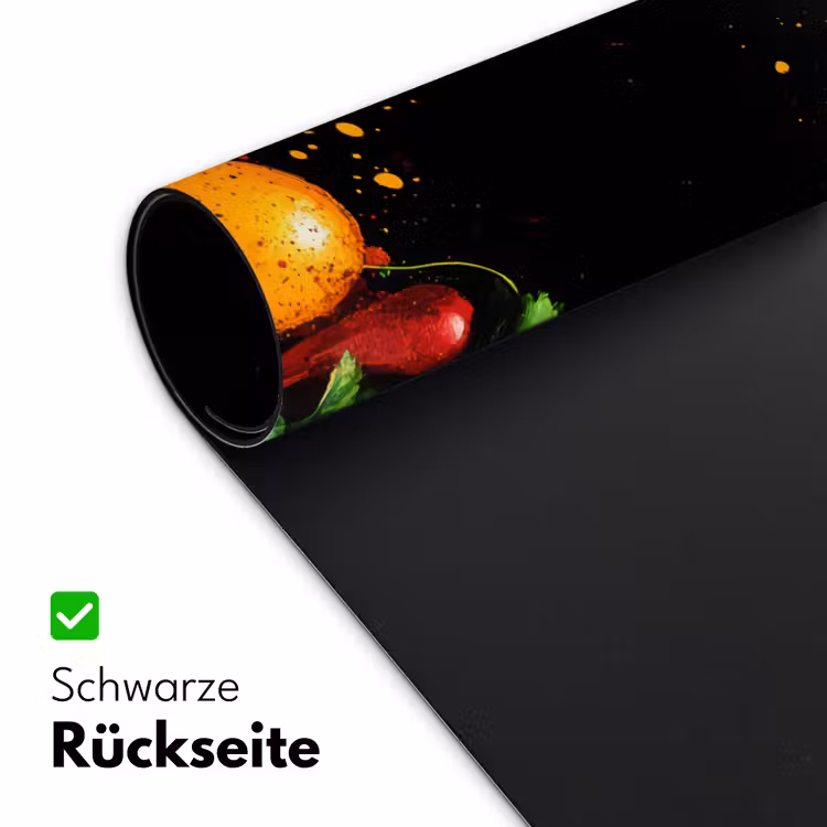 Groente - Graffiti - Kleurrijk - Koken - Abstract Muismat XXL klein -ysfeer2_duits