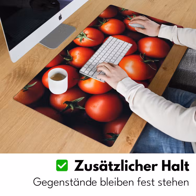 Groente - Rood - Tomaten Muismat XXL klein -ysfeer3_duits