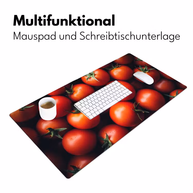 Groente - Rood - Tomaten Muismat XXL klein -ysfeer4_duits