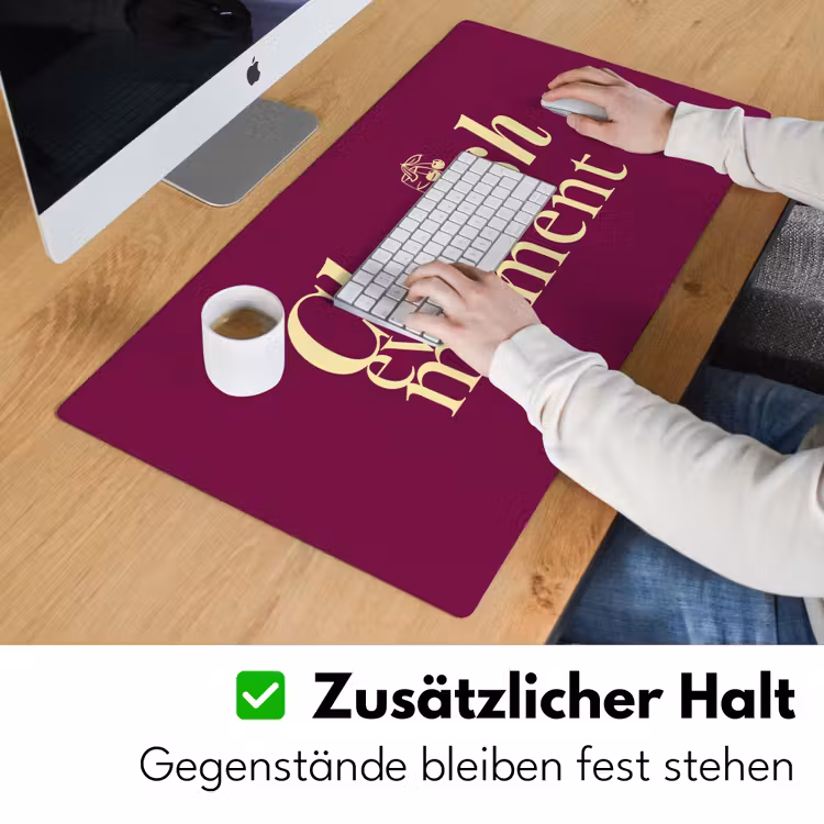 Cherish every moment - Cocktailglas - Bordeaux Muismat XXL klein -ysfeer3_duits