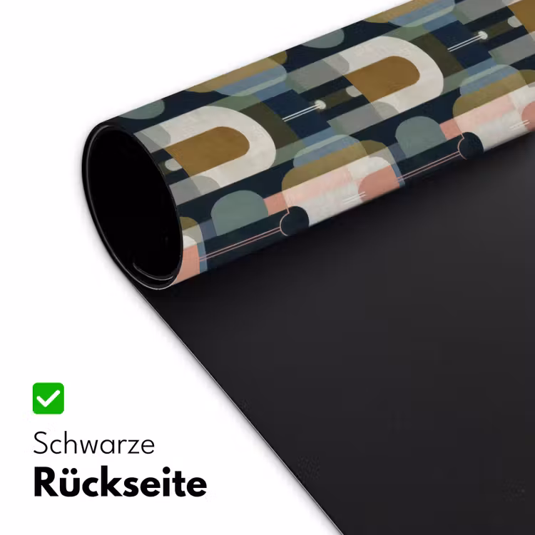 Geografisch - Modern - Kleurrijk Muismat XXL klein 681 -ysfeer2_duits