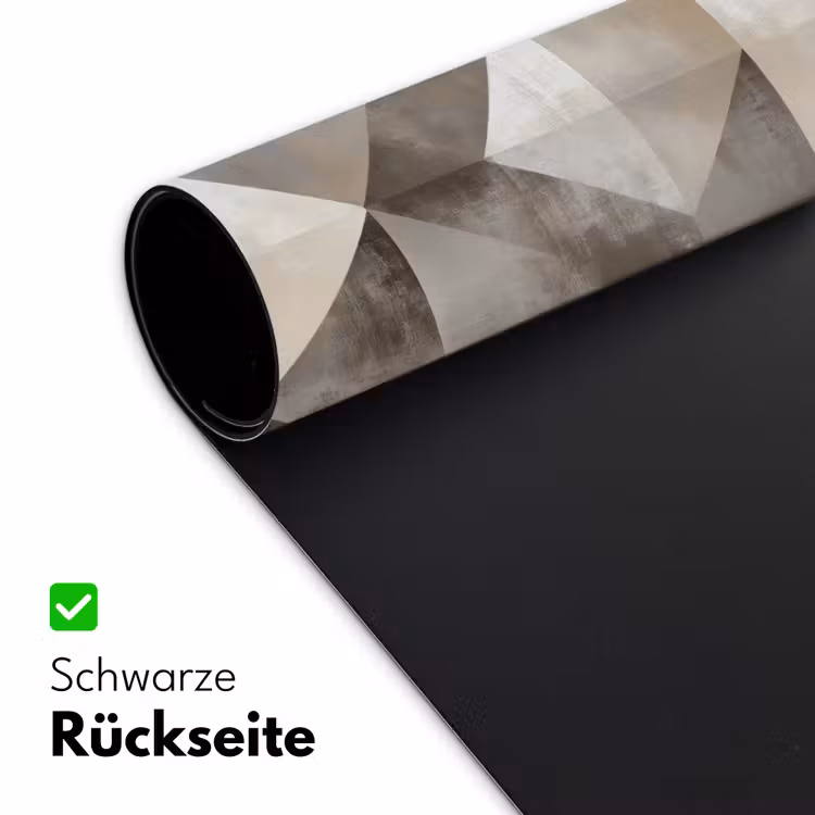 Geometrisch - Motief - Aardetinten Muismat XXL klein 681 -ysfeer2_duits