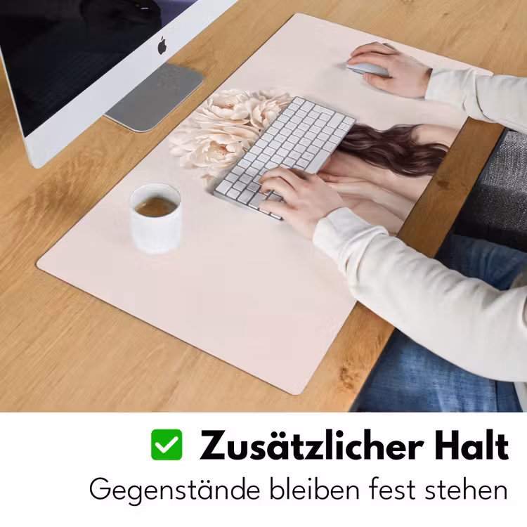 Gezicht - Pioenrozen - Crème Muismat XXL klein -ysfeer3_duits
