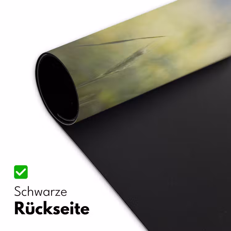 Graan - Aar - Natuur - Groen - Detail Muismat XXL klein -ysfeer2_duits