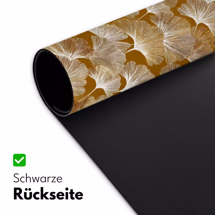 Ginkgo - Bladeren - Goud Muismat XXL klein 681 -ysfeer2_duits