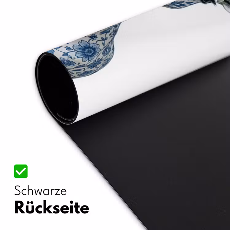 Giraffe - Delfts blauw - Dieren - Minimalistisch Muismat XXL klein -ysfeer2_duits