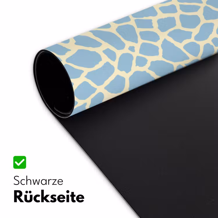 Giraf - Modern - Blauw Muismat XXL klein 681 -ysfeer2_duits