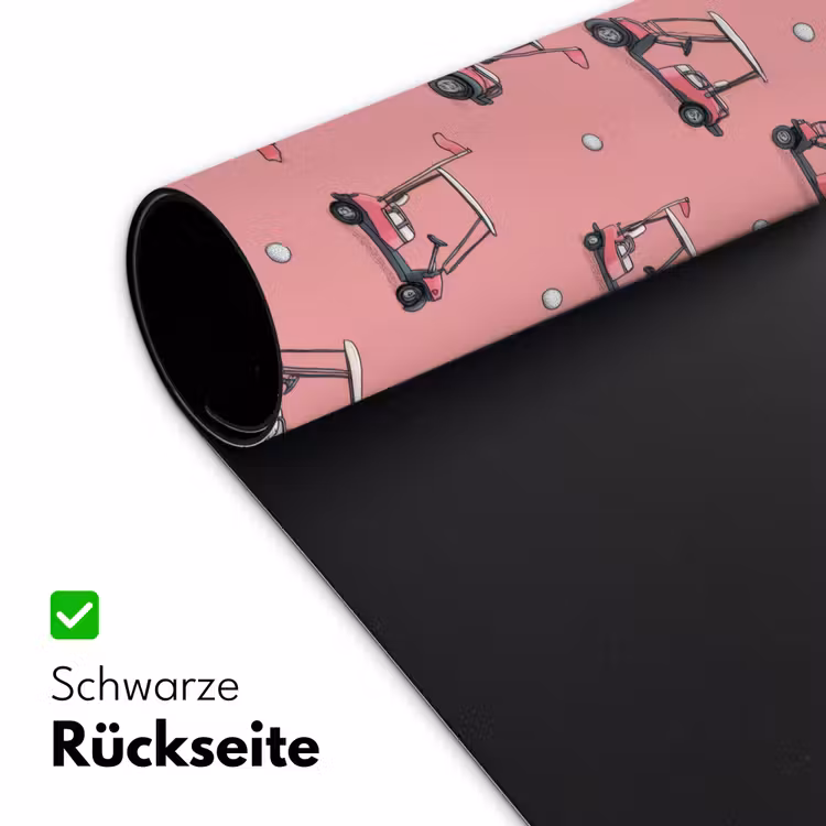 Golfkar - Retro - Roze Muismat XXL klein 681 -ysfeer2_duits
