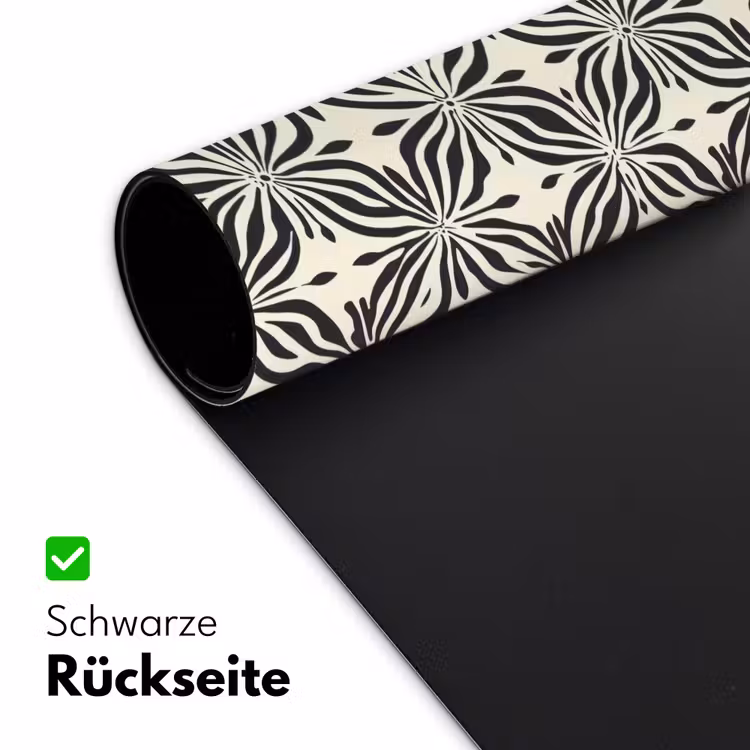 Grafisch - Patroon - Zwart Muismat XXL klein 681 -ysfeer2_duits