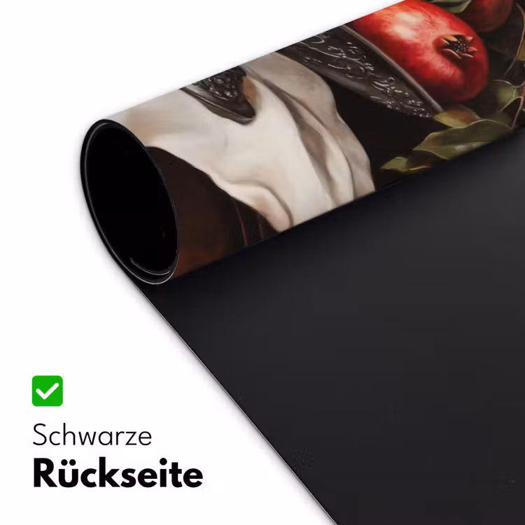 Granaatappels - Klassiek - Vintage Muismat XXL klein -ysfeer2_duits