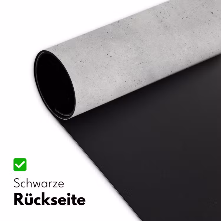Grijs - Beton - Neutraal Muismat XXL klein 681 -ysfeer2_duits