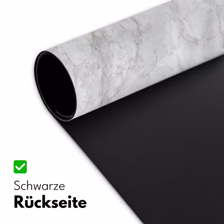 Grijs - Wit - Marmer Muismat XXL klein 681 -ysfeer2_duits