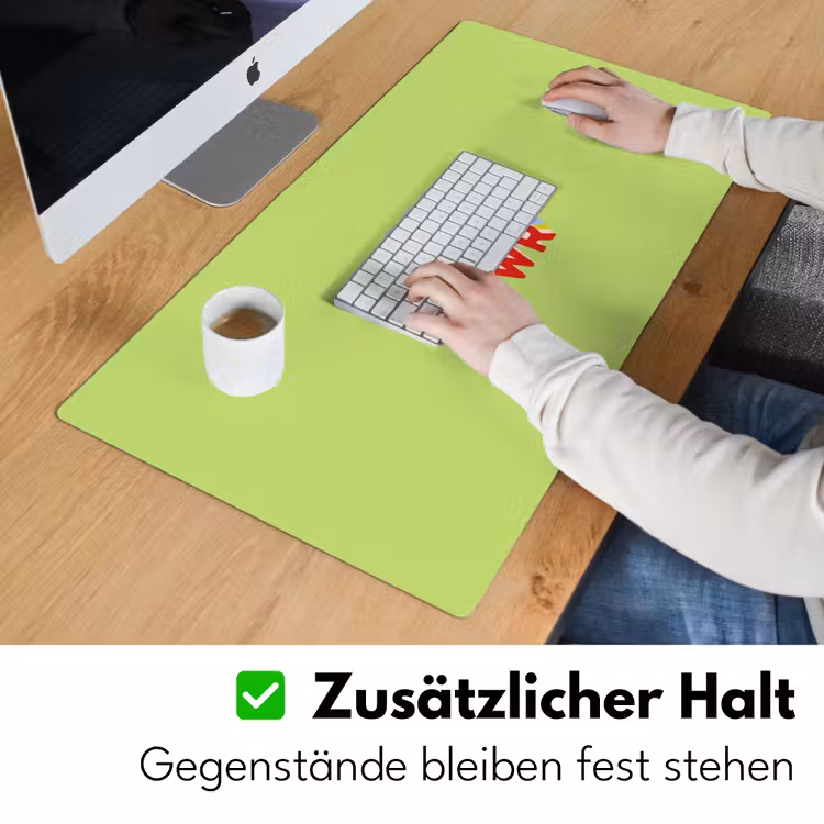 Grl pwr - Groen - Rood - 3D Muismat XXL klein -ysfeer3_duits