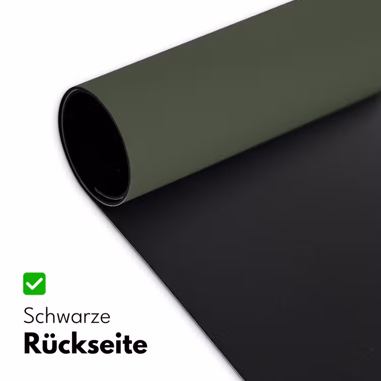 Groen - Effen kleur - Olijfgroen Muismat XXL klein -ysfeer2_duits