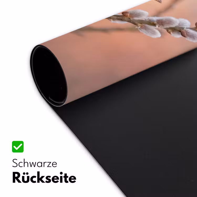 Groenling - Katjes - Lente - Natuur - Zacht Muismat XXL klein -ysfeer2_duits
