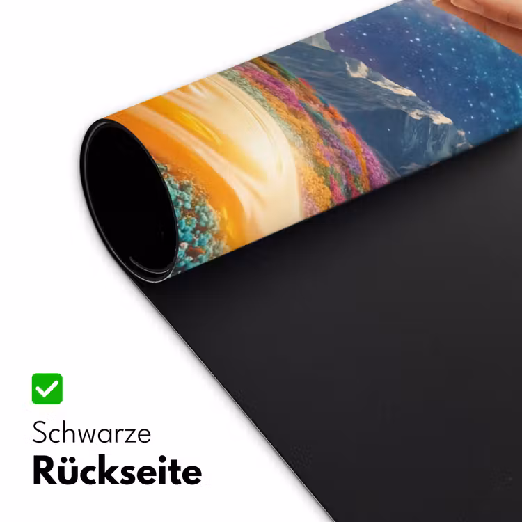 Schreibtischunterlage - Hände – Ei – Surrealismus - Handen - Ei - Surrealisme Muismat XXL klein