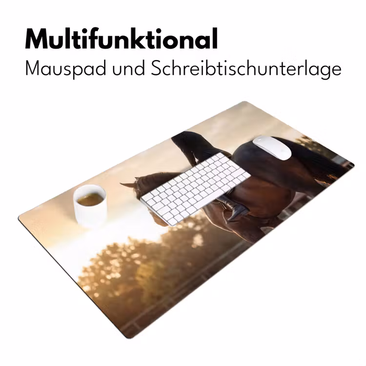 Harmonie - Ruiter - Zon Muismat XXL klein -ysfeer4_duits