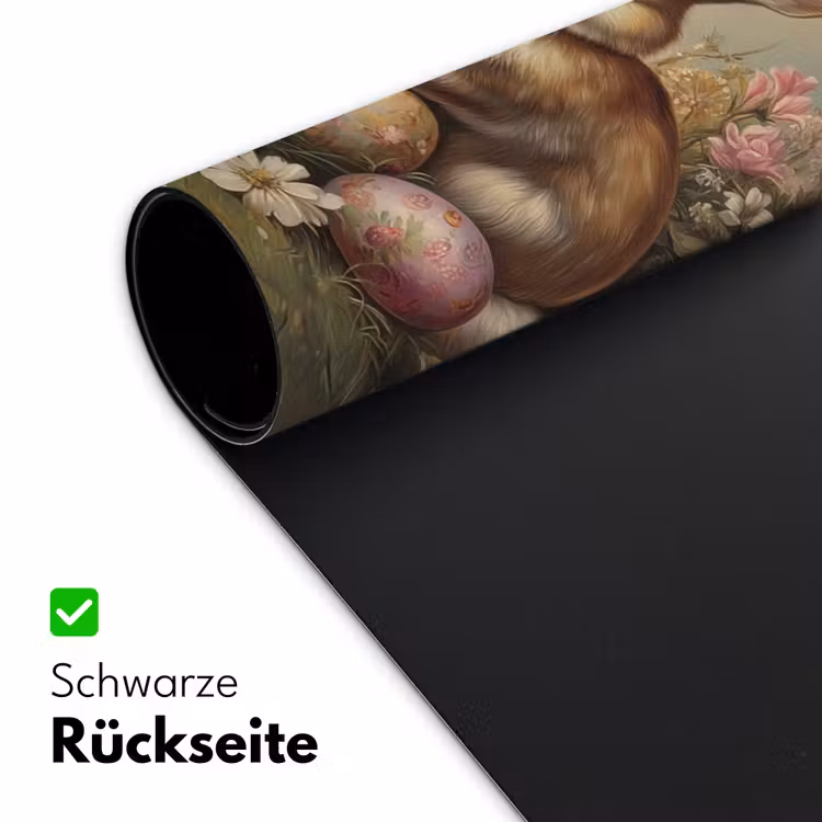 Haas - Stilleven - Bloemen Muismat XXL klein -ysfeer2_duits