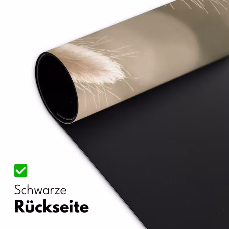 Hazestaartgras - Wit - Zonlicht Muismat XXL klein -ysfeer2_duits