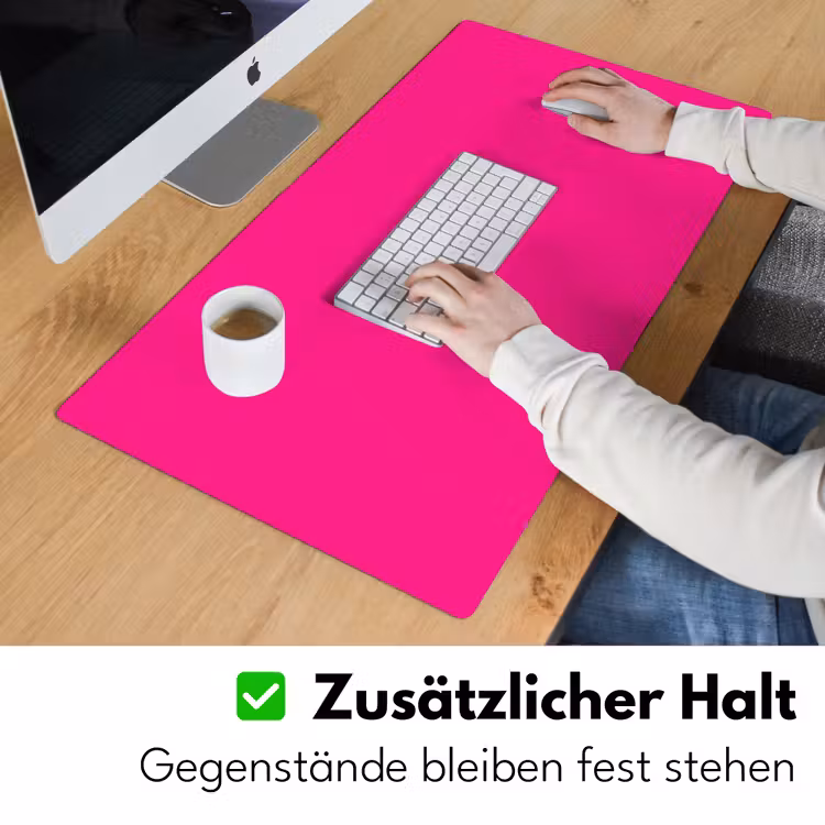 Hot - Fuchsia - Roze Muismat XXL klein 681 -ysfeer3_duits