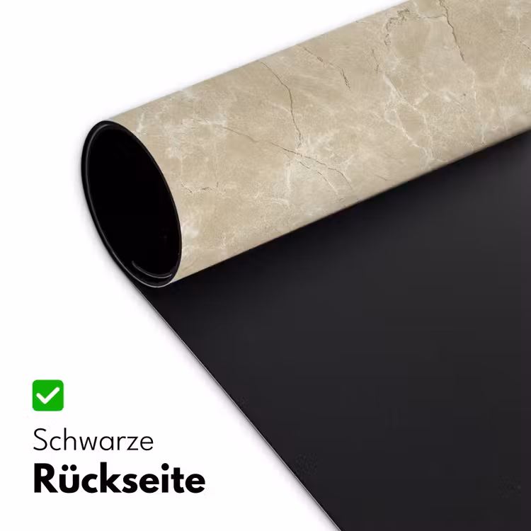 Lichtbeige - Marmer - Diffusie adering Muismat XXL klein 681 -ysfeer2_duits