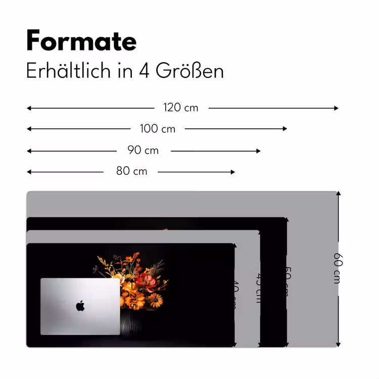 Herfst - Boeket - Oranje Muismat XXL klein -ysfeer5_duits