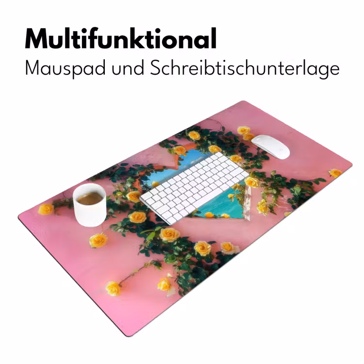 Hart - Zee - Muur Muismat XXL klein -ysfeer4_duits