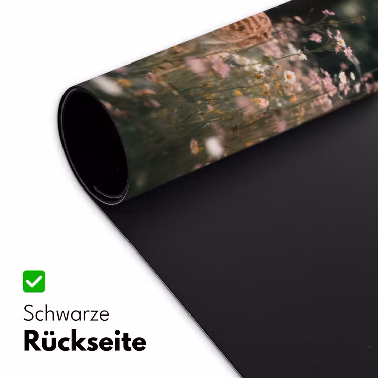 Hert - Wilde bloemen - Bos Muismat XXL klein -ysfeer2_duits