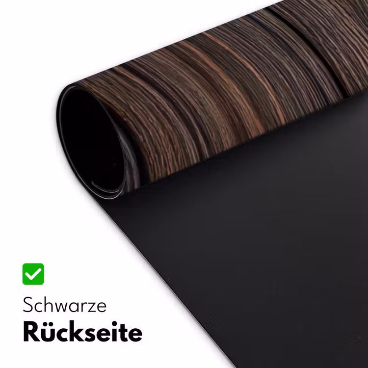 Hout - Grillige nerven Muismat XXL klein -ysfeer2_duits
