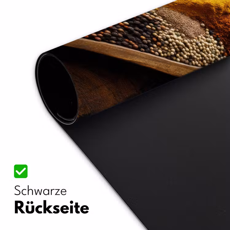 Houten - Hart - Kleurrijke - Specerijen Muismat XXL klein -ysfeer2_duits
