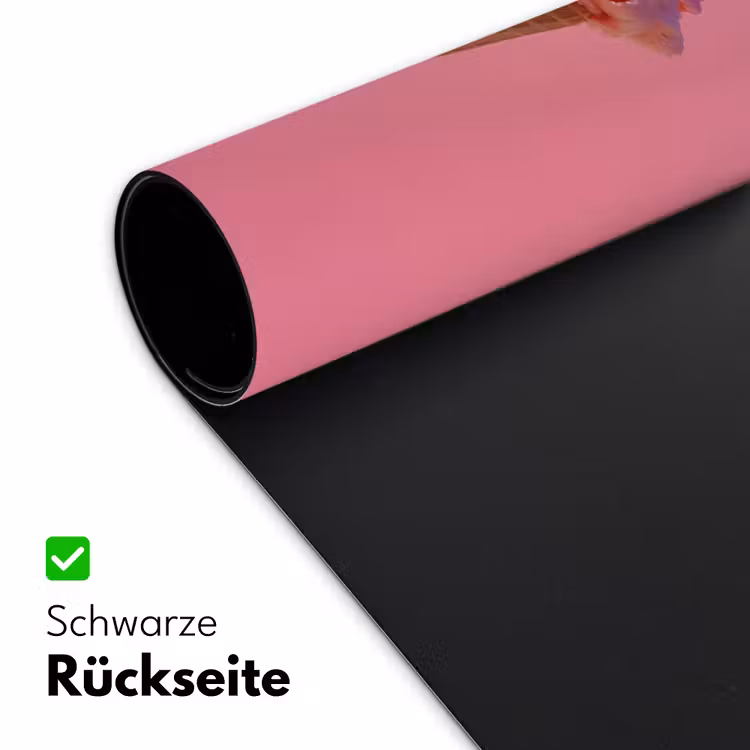 Hoorntje - Schepijs - Roze Muismat XXL klein -ysfeer2_duits