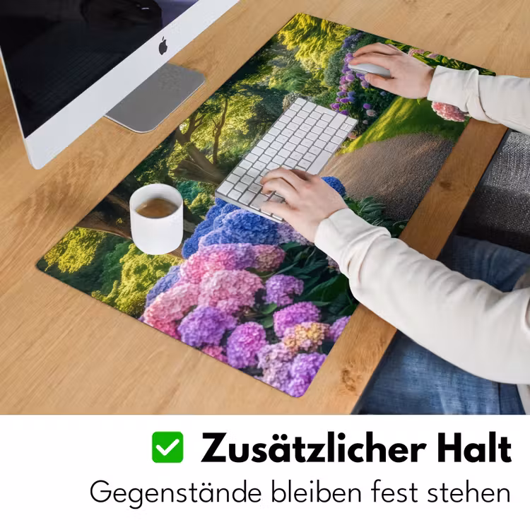 Hortensia- Park - Pad Muismat XXL klein -ysfeer3_duits