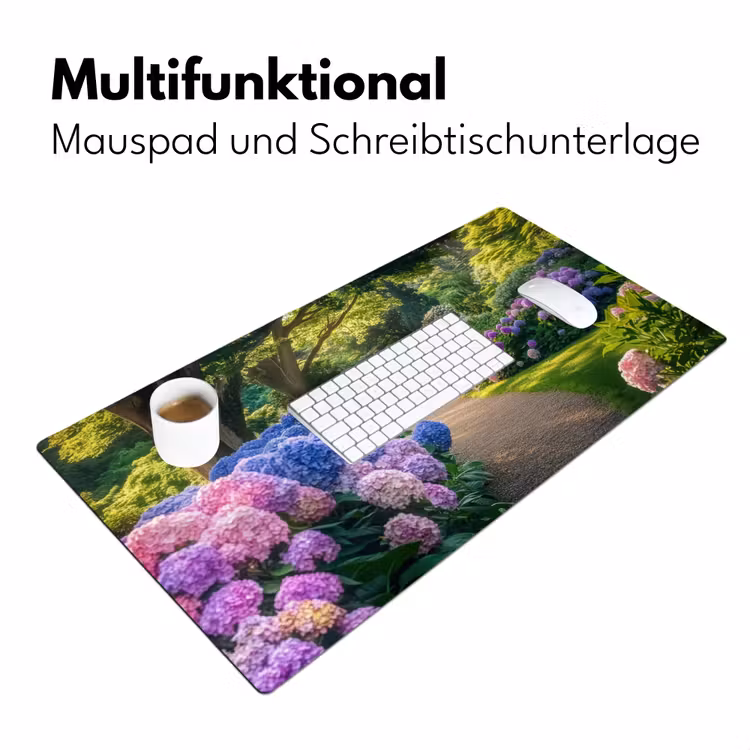 Hortensia- Park - Pad Muismat XXL klein -ysfeer4_duits