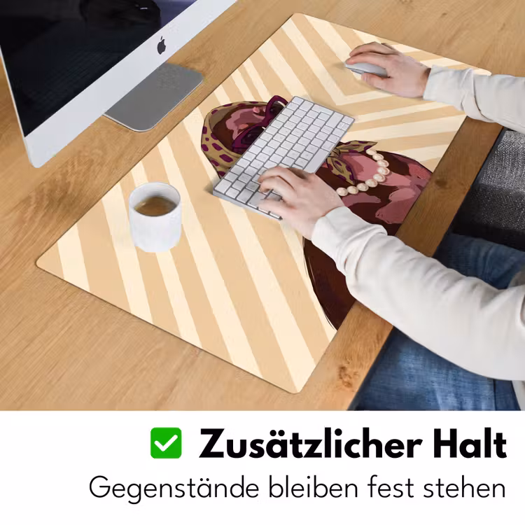 Schreibtischunterlage - Hund – Sonnenbrille – Kopftuch – Tiere – Modern — 3