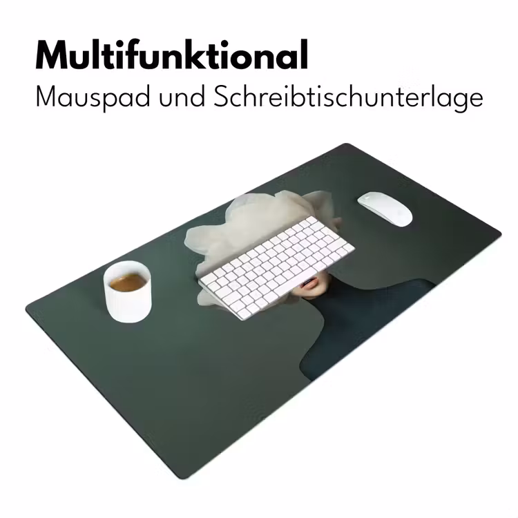 Hoed - Vrouw - Beige Muismat XXL klein -ysfeer4_duits