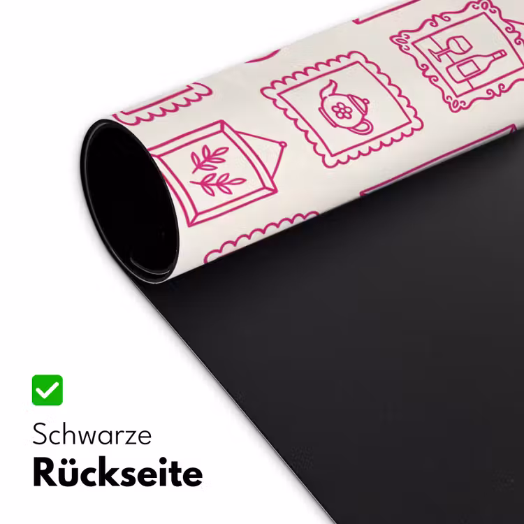 Illustratie - Collectie - Kunst - Minimalistisch - Roze Muismat XXL klein -ysfeer2_duits