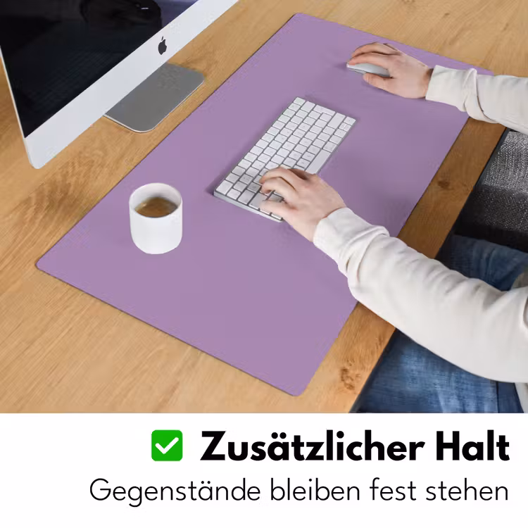 Interieur - Paars - Kleuren - Paarse - Kleur - Effen Muismat XXL klein -ysfeer3_duits