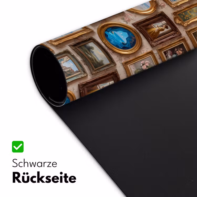 Interieur - Kunst - Collectie - Klassiek - Goud Muismat XXL klein -ysfeer2_duits